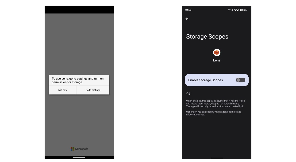 "Storage Scopes", la nouvelle fonctionnalité de GrapheneOS